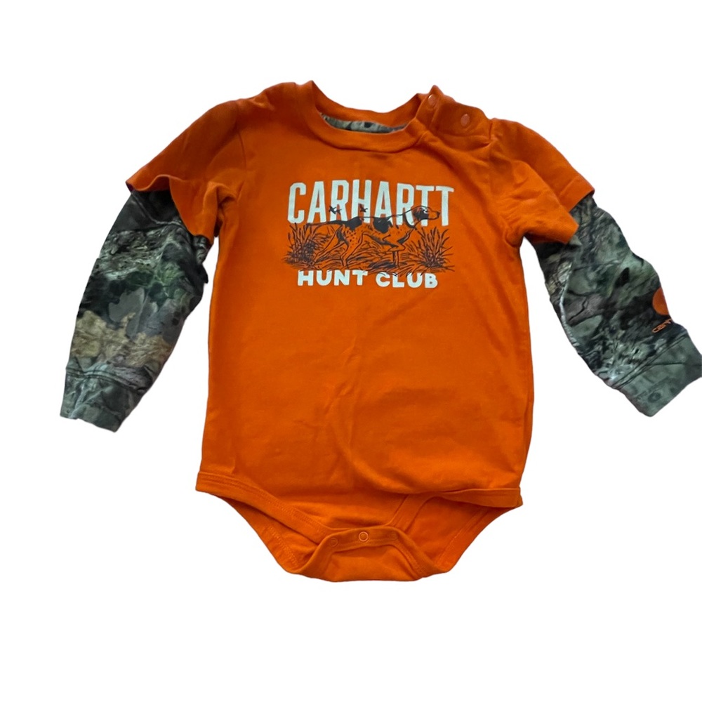 🎉3/$10🎉24 Month Carhartt Hunt Club Onesie